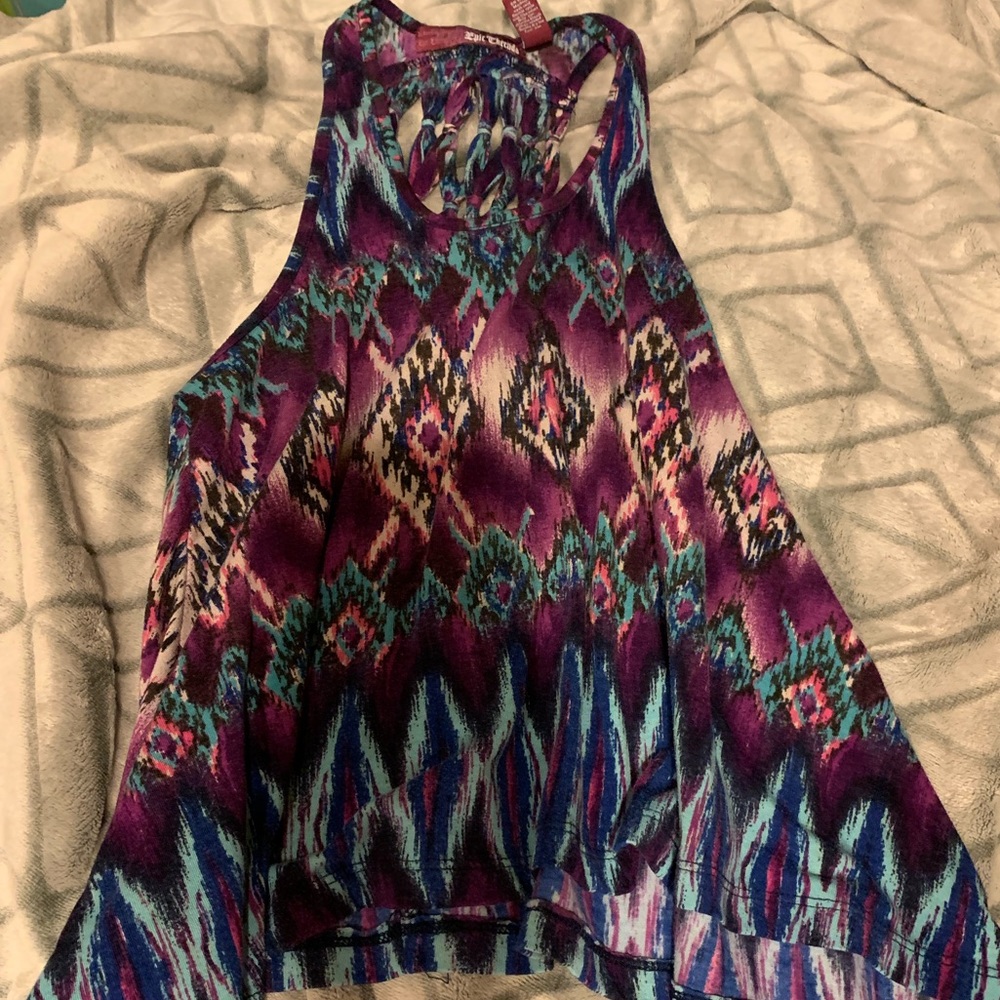 Patterned tank top